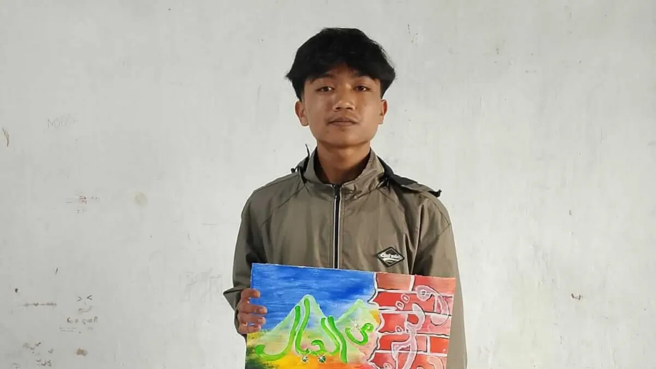 Kaligrafi MA Miftahul Huda Raih Juara 3